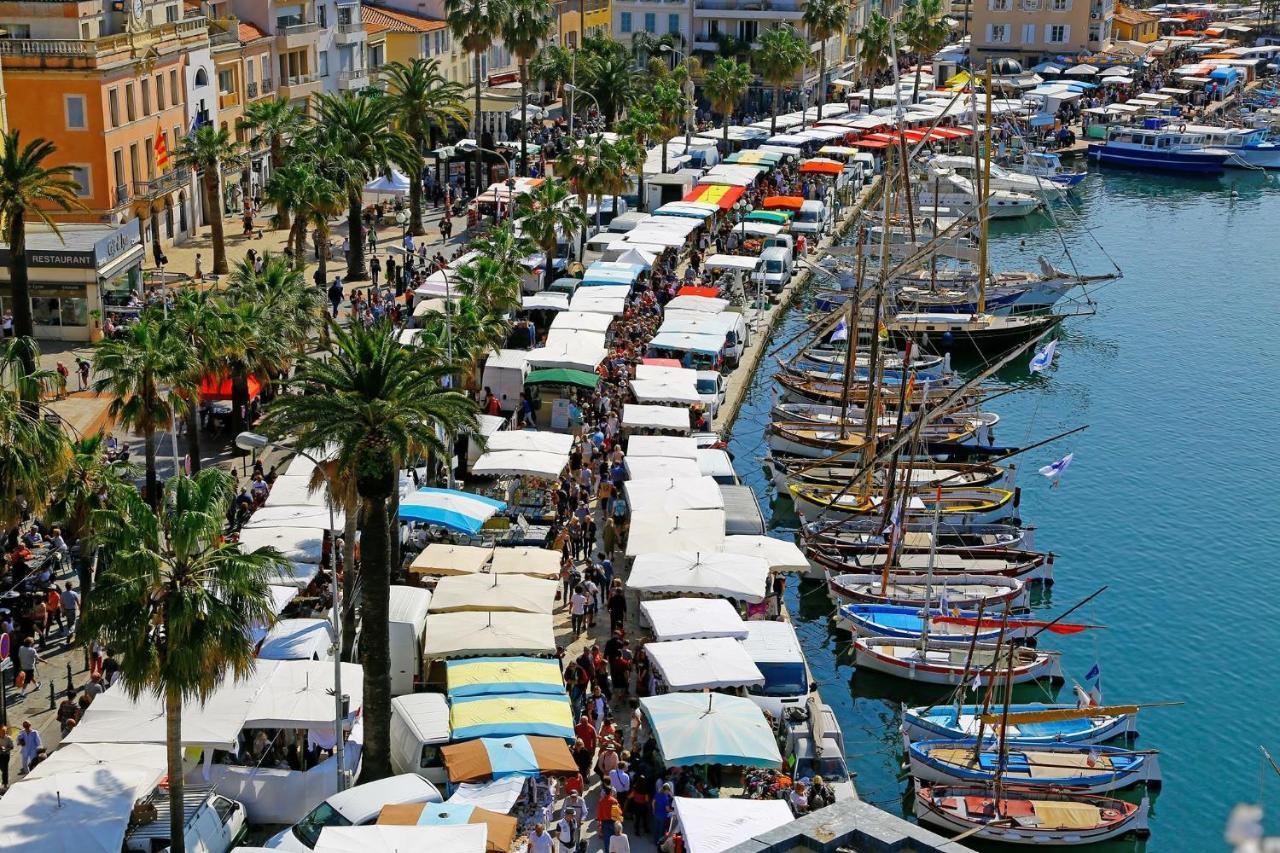 Studio tt équipé parking cœur ville Sanary-sur-Mer Exterior foto